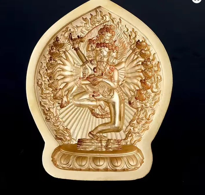 Copper Brass Hevajra Garab Dorje Shri Hevajra tsatsa mould Buddha statue Tibet buddhism Kurukulle Kurukulla mold Lucky gift