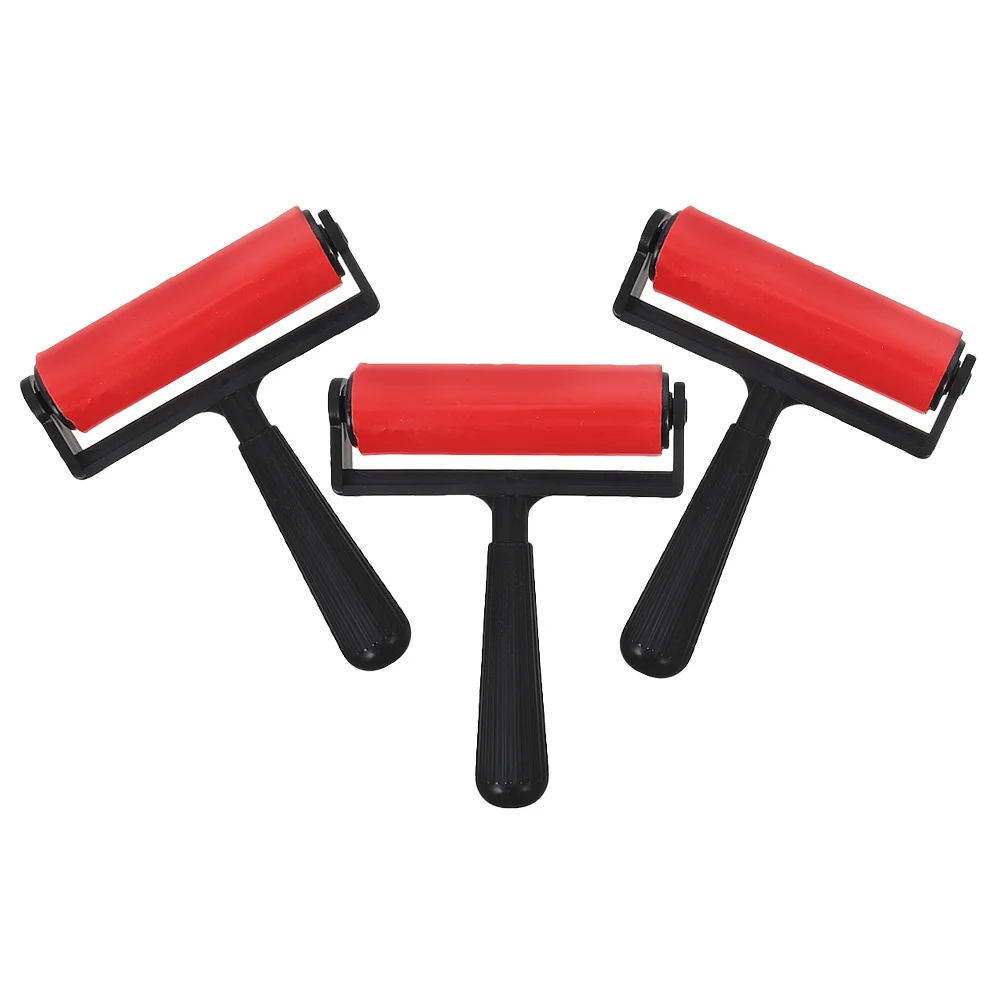 3 قطعة بكرات رسم الماس بكرات بلاستيكية متعددة الوظائف للطباعة ختم اللوحة الحرفية DIY بها بنفسك لوازم الفن