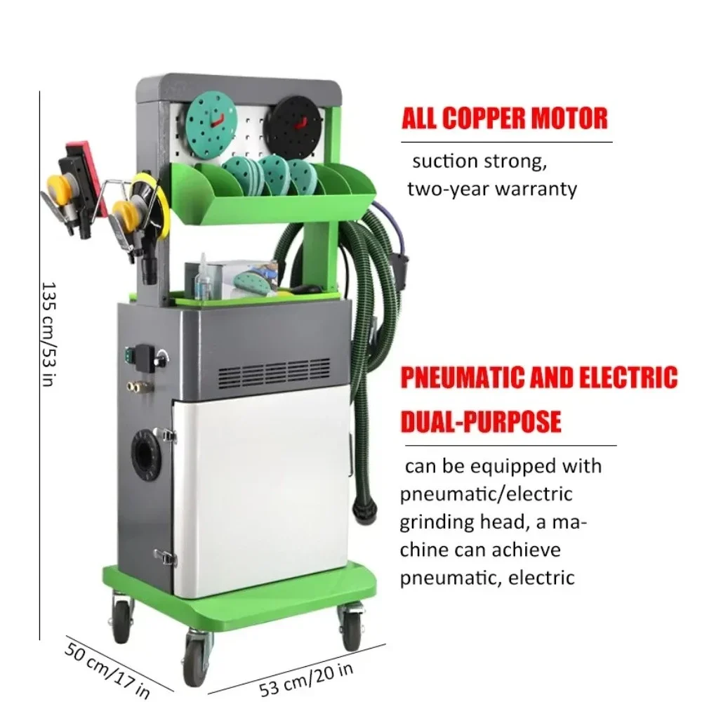 FUNISI Multifunctional Car Cleaner, Vacuum, Grinding and Sanding Machine, Sander with Large Vacuum Filter
