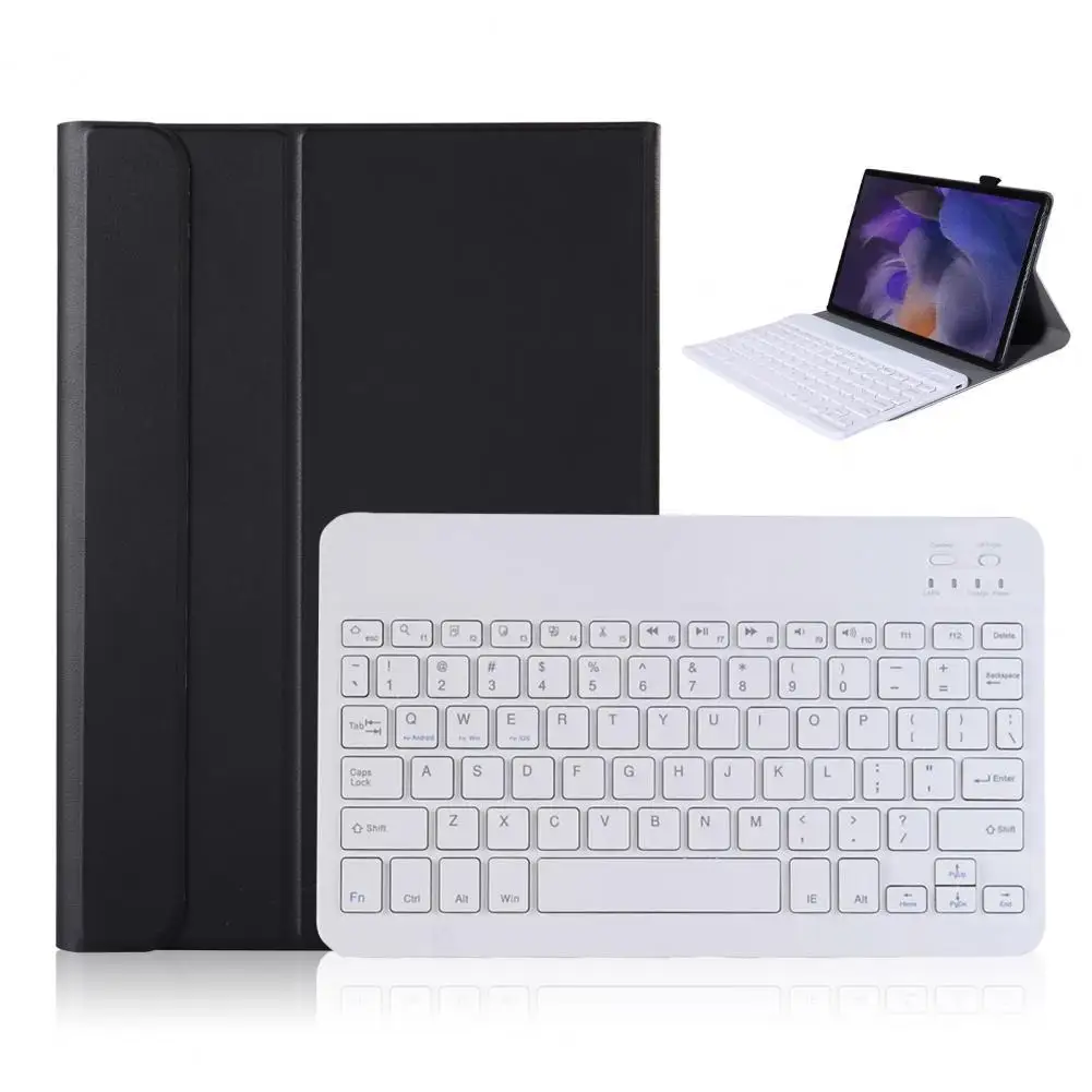 Bluetooth-compatible Keypad Touchpad Stand Protective Cover for Samsung Tab A8 10.5 2021 SM-X205/X200 Tablet Keyboard Case