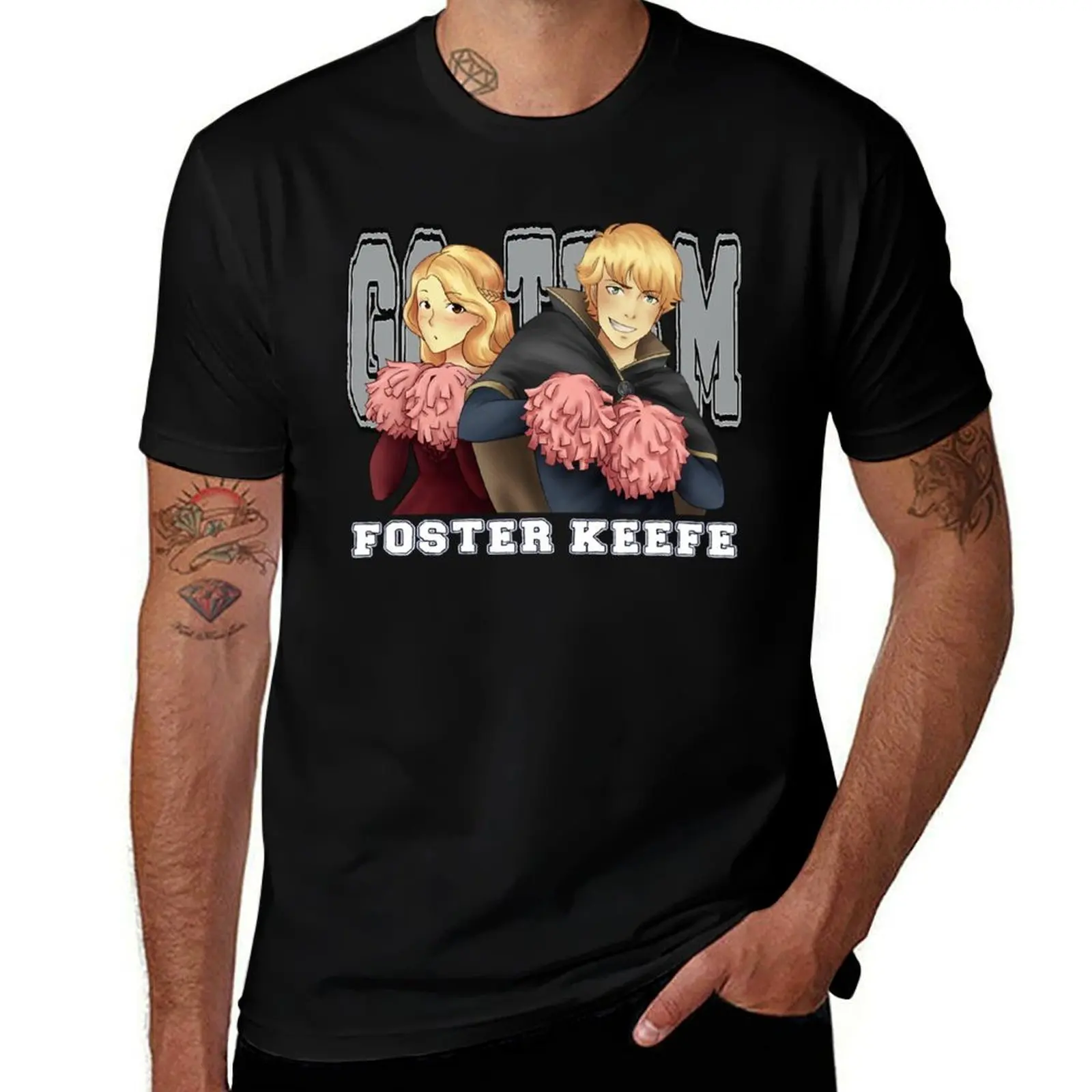 Team Foster-Keefe T-Shirt Casual Light Summer Short Sleeve Top T-Shirt