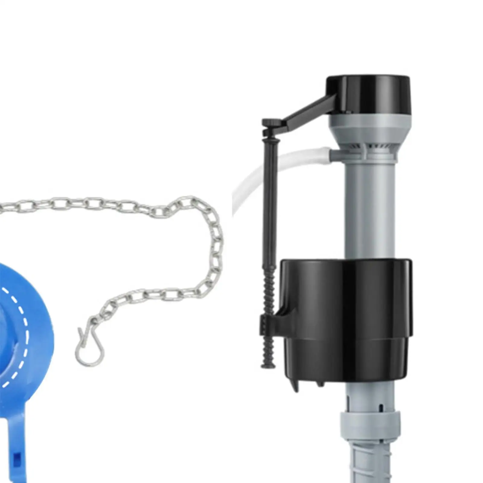 Toilet Fill Valve Toilet Tank Part Height Adjustable Flush Valve Repair Set for Kitchen