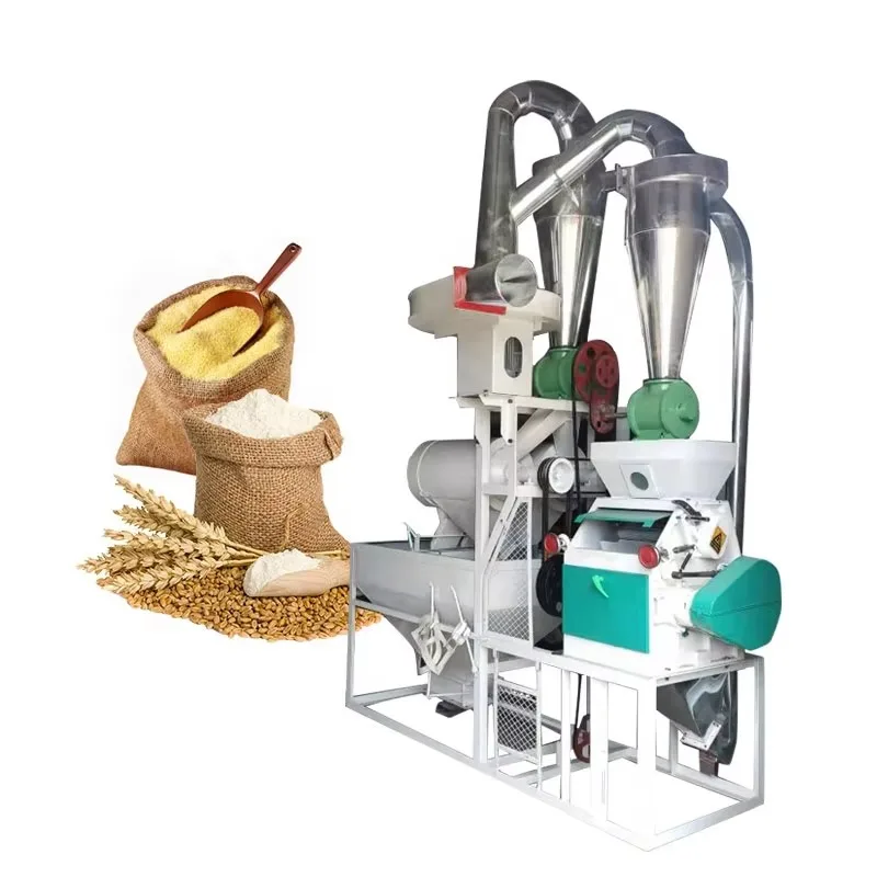 Cassava Flour Process Maize Corn Wheat Flour Mill Flour Milling Make Machine With Price For Make Corn