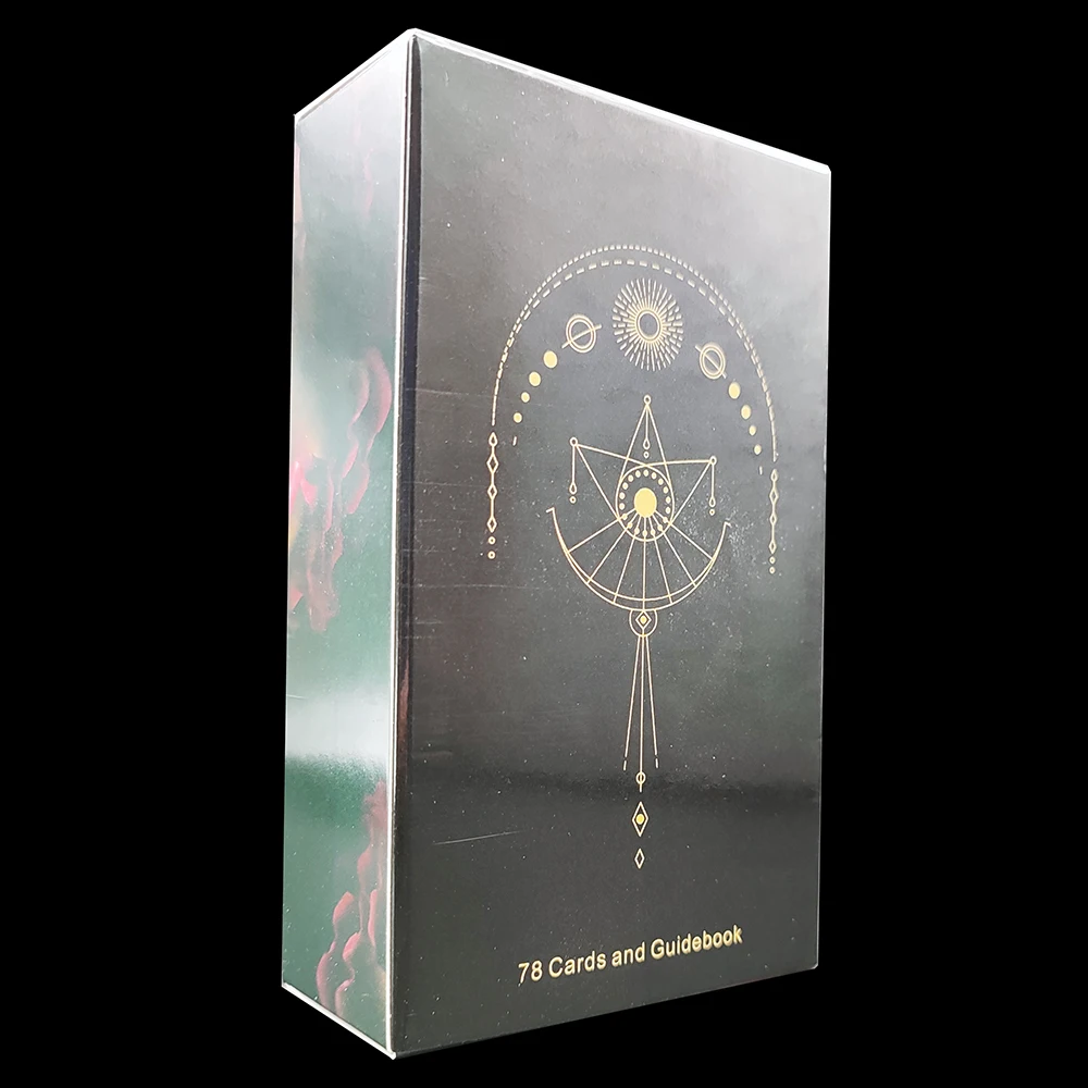 

12x7CM Soul Divination Cards Tarot Deck-Black Edition Tarot Cards Tarot Cards Board Game for Adult Tarot Deck