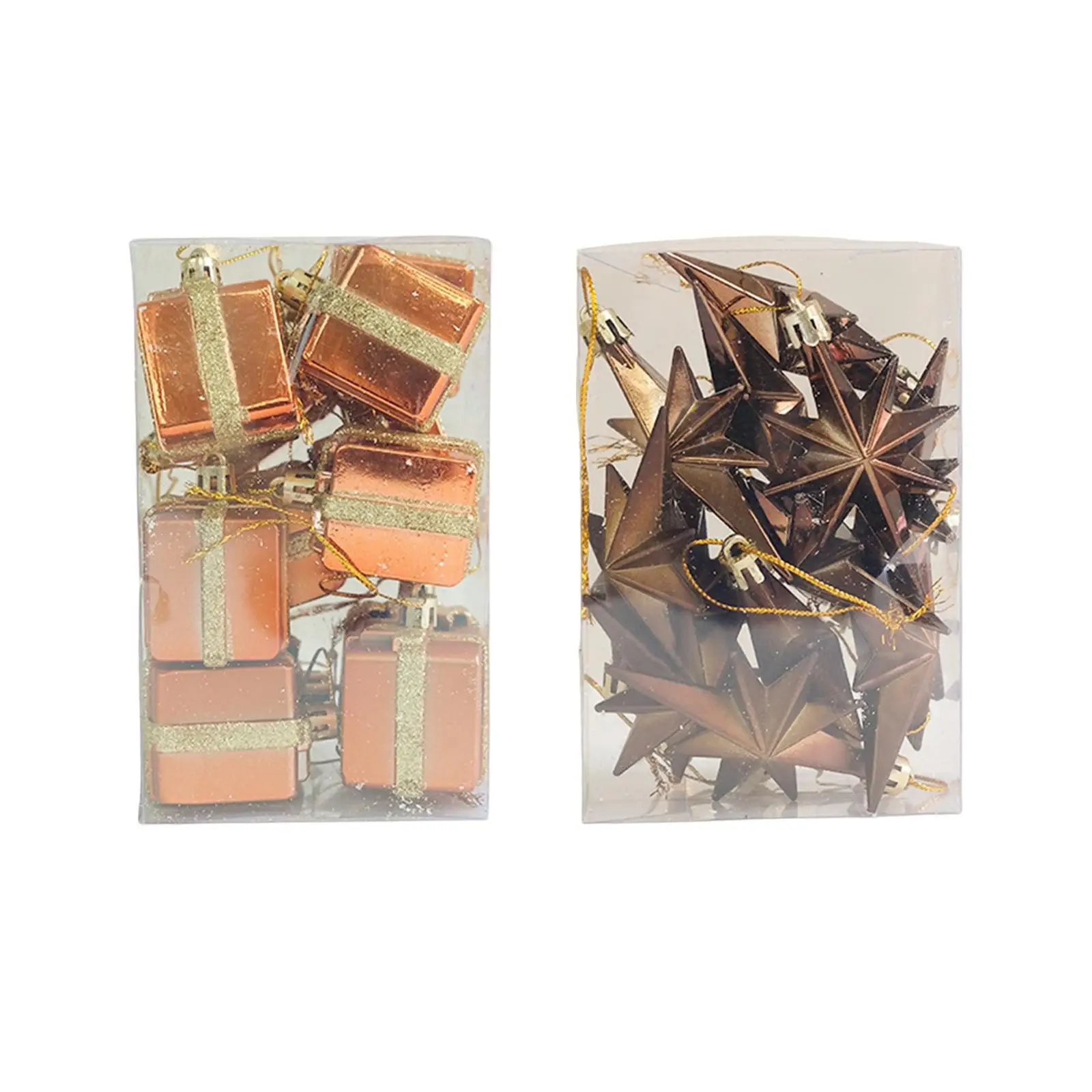 12Pcs Christmas Hanging Pendants Decorations for Holiday Living Room Window