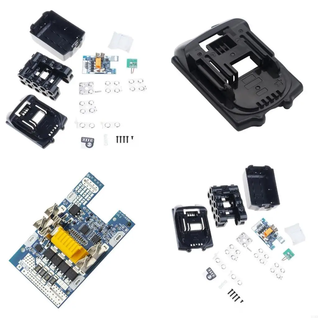   Plastic Battery Shell Set For BL1830 18V Battery Damaged Enclosures Repair Easy Installation And Thermals Protective