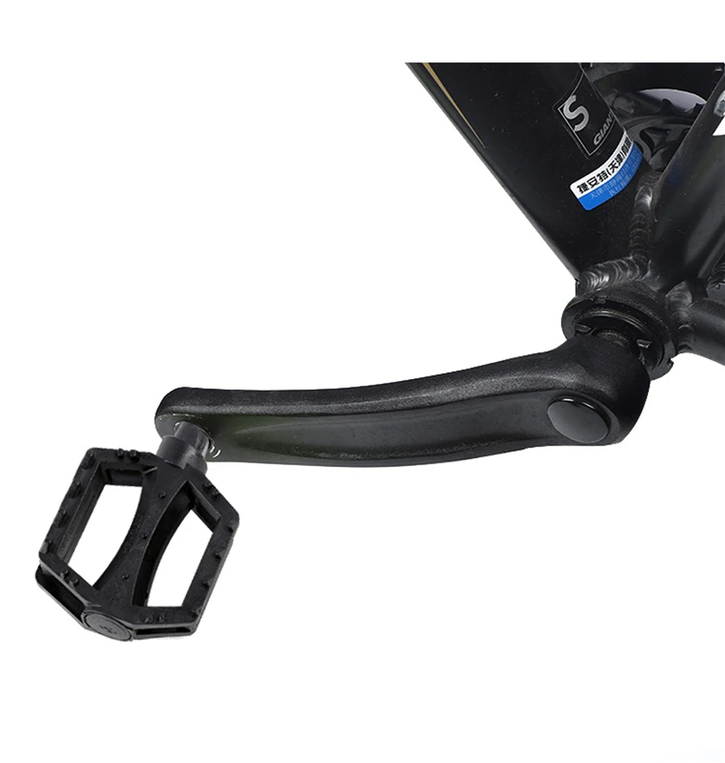 1 Paar flache Fahrradpedale aus Kunststoff, rutschfeste Plattformpedale, Fahrradzubehör für Mountainbikes, Fahrräder mit festem Kettenblatt, Outdoor-Sport – Detail 14