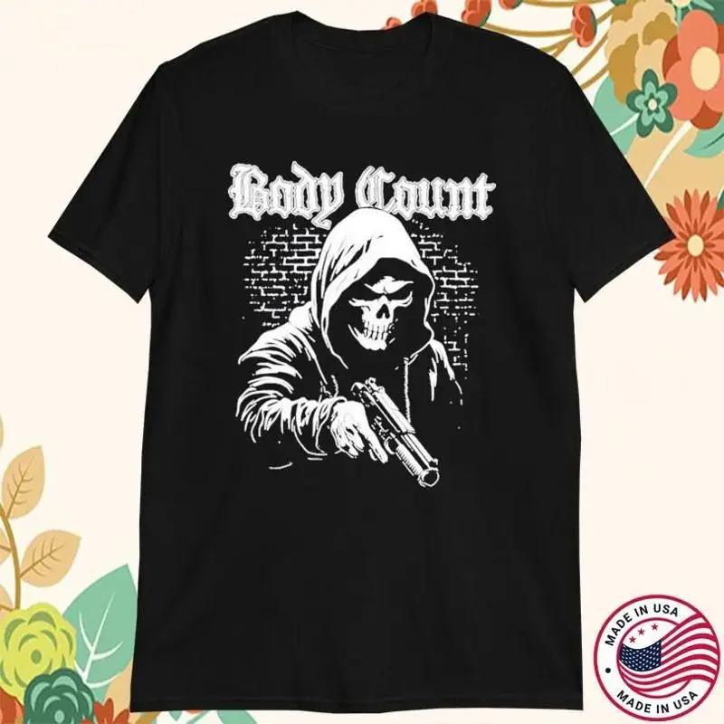 BODY COUNT Band Black Cotton All Size To 4XL T Shirt NI447