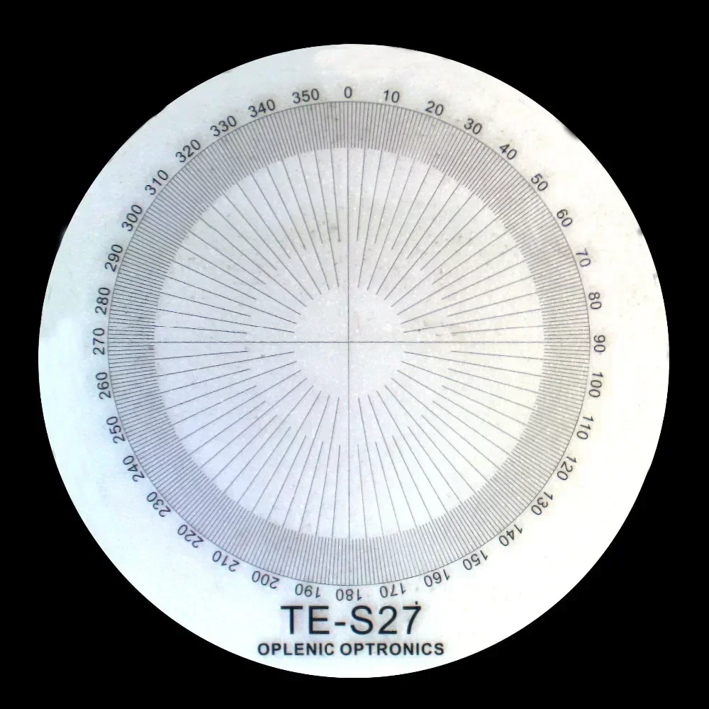 

TE-S27 D=20 |967 360 Degree Diagraph Microscope Eyepiece Micrometer Calibration Slide for Stage Tools Lens Microscopio