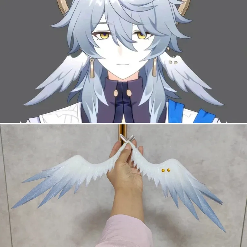 

COSda@Game Honkai Star Rail Latest Sunday Cosplay Robin Cosplay Wing Headdress Mr. Sunday Prop Halloween Carnival Role Play Outf
