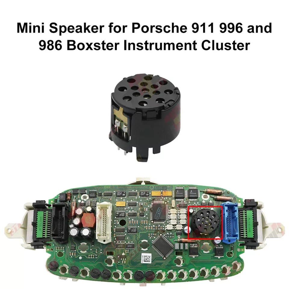 

Dashboards Mini Speaker for Porsche 911 996 and 986 Boxster Instrument Cluster