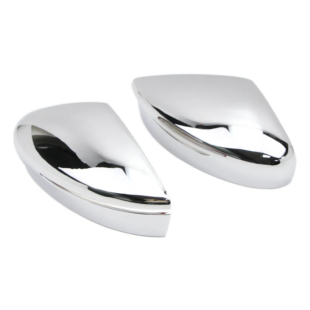 Chrome Side Wing Mirror Cover Trim for Nissan Kicks 2017 2018 2019 Rearview Exterior Mirror Cap Cover