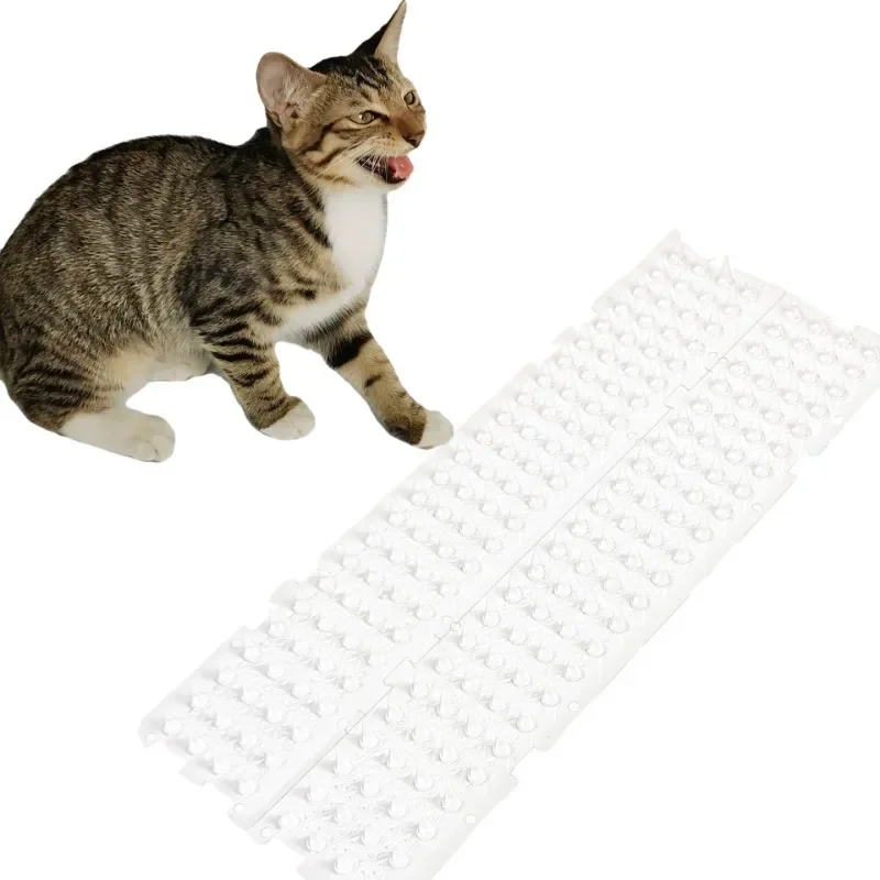 Garden Cat Scat Mats Cats Net Anti-Cat Dogs Bird Repellent Mat Prickle Strips Keep Away Safe Plastic Spike Thorn