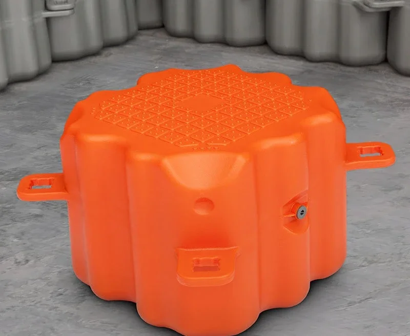 Float platform, plastic pontoon plank water yacht