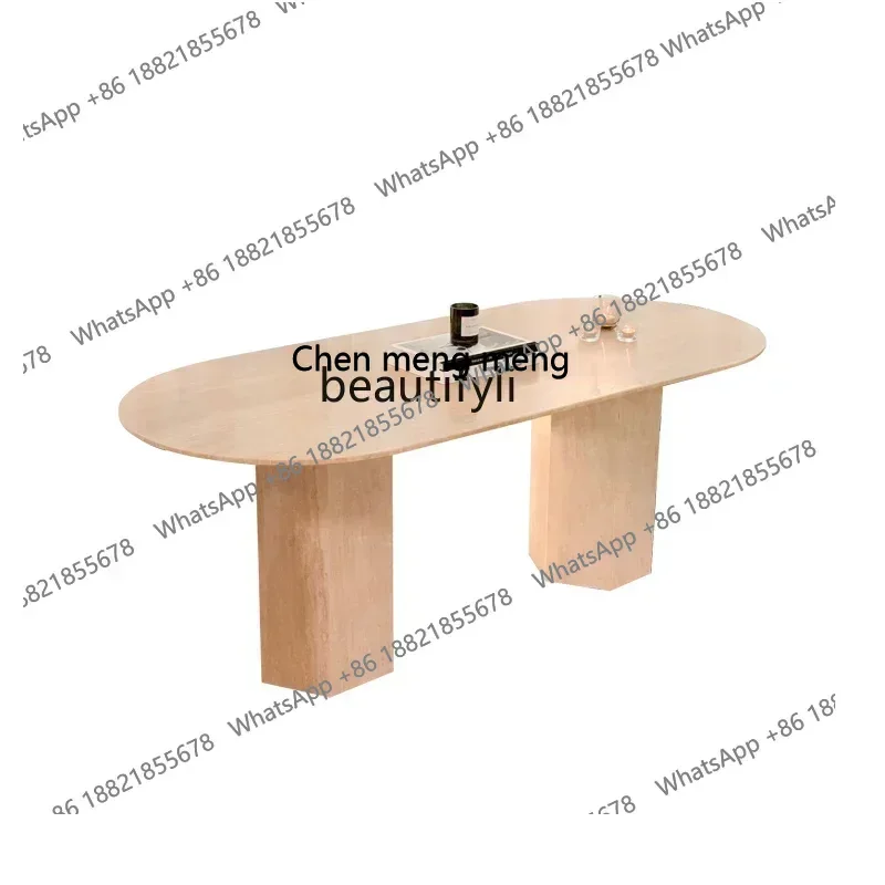 

ss8350 Marble, dining table, round table, travertine.