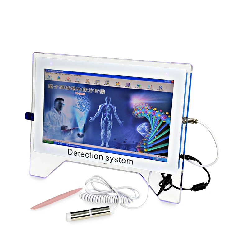 OEM!!! Touch Screen quantum magnetic resonance body analyzer