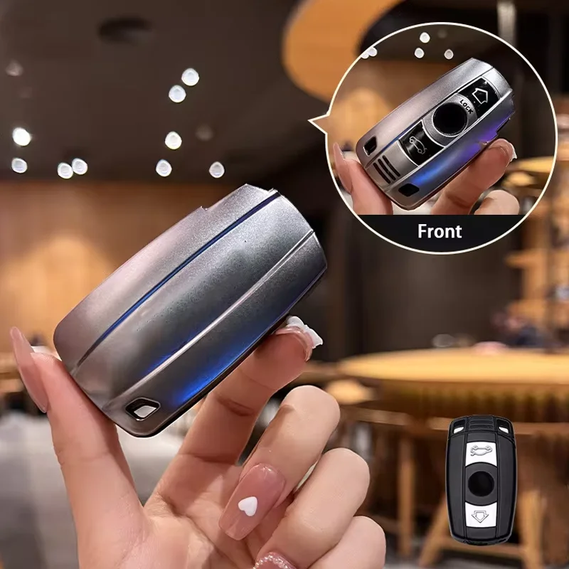 Tpuスマートリモートカーキーケースカバー、キーホルダーアクセサリー、bmw e61、e90、e82、e70、e71、e87、e88、e89、x5、x6、1、3、5、6シリーズ