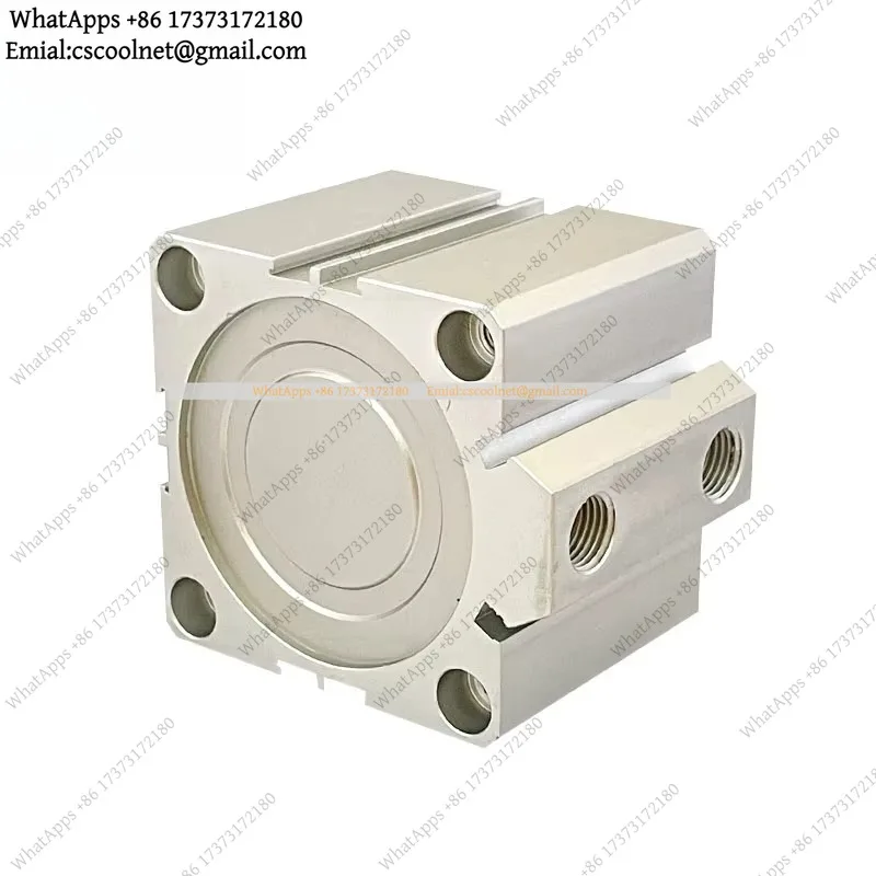 JS01 SDA Series Compact Thin Double Acting Air Cylinder 5-100mm Stroke Pneumatic Actuator
