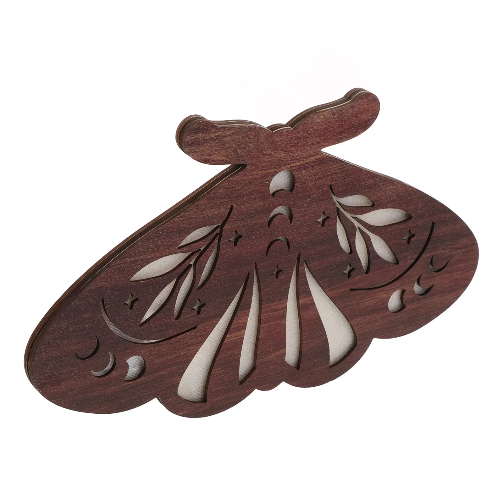 

Wooden Butterfly 3D LED Night Light Bedroom Decorative Wall Lamp Butterfly Night Light Large Size Storage Home Decor