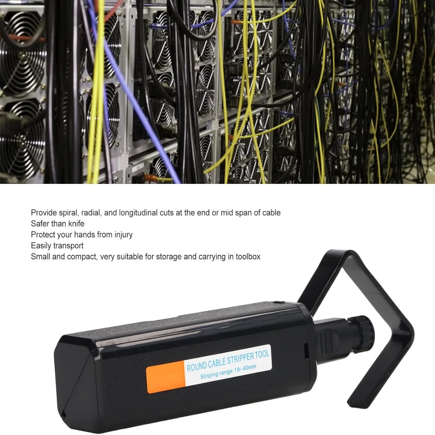 Reliable high-quality ergonomic precision wire stripping tool with renowned brand, efficient design and secure PTFE coating - Pe