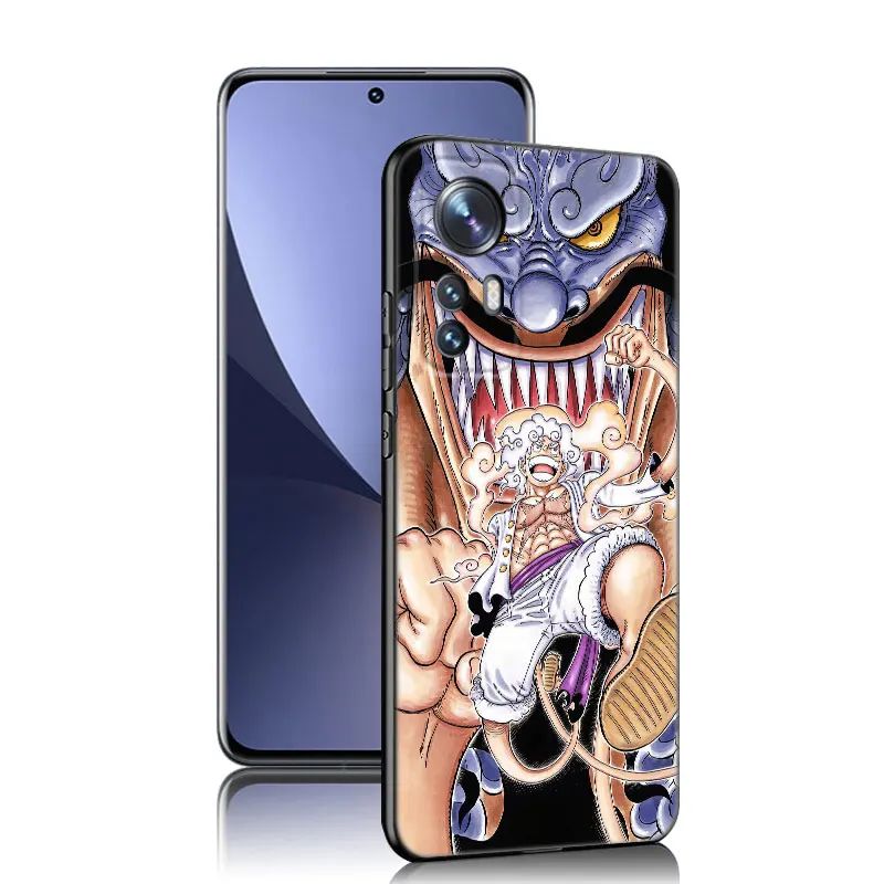 Coque de téléphone Luffy Gear 5, coque en silicone noir, Xiaomi Mi 8 9 SE 10 10T 11 12 13 Lite 9T 11T 12S 12T 13T Pro 11i 12X