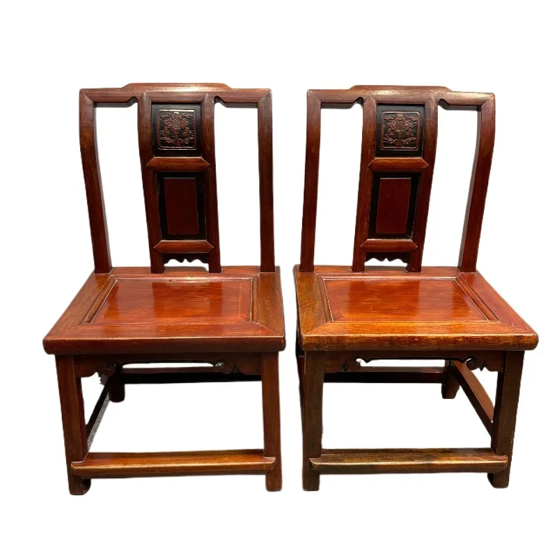 Chair low back chair lady  beech sugong folk old furniture foot washingfine and firm workmanship