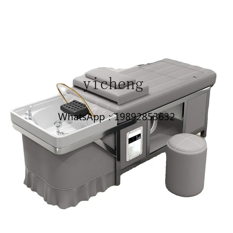 A Head Treatment Bed Hair Salon Beauty Salon Barber Shop Thai Shampoo Bed Water Circulation Fumigation
