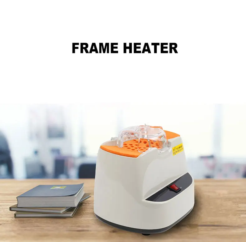 2026 Spectacle Frame Heater for Optical Shop Plate Adjustment Tool Glasses Leg Drying Lamp Ceramic Heating Device for Eyewear