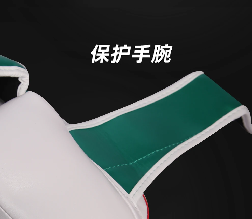 PU-Leder Hand- und Fußziel Schaum Boxer Pads Trainingshandschuhe für Boxen Taekwondo Sanda für Damen Herren Fitnessgeräte – Detail 12