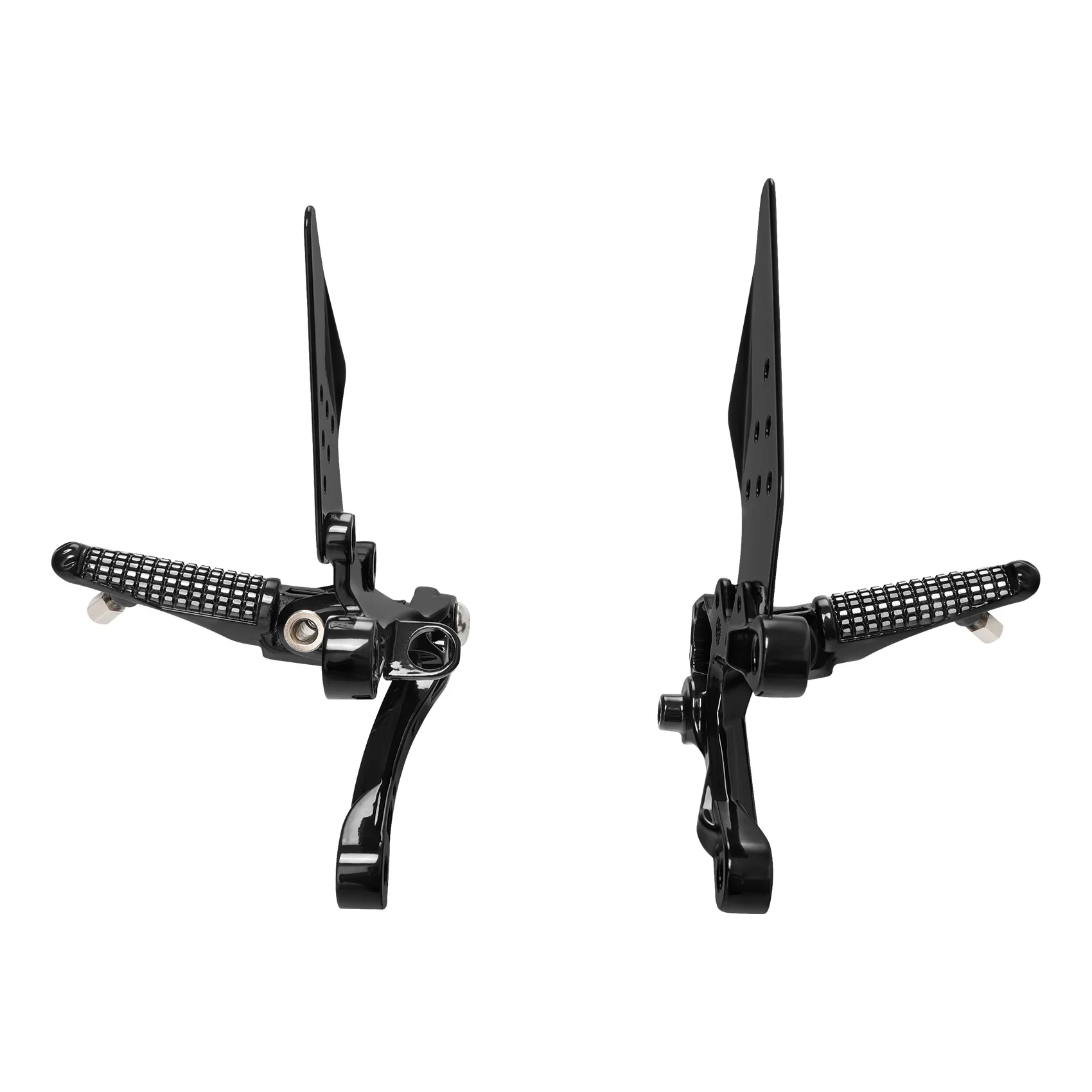 Front Rider Foot Pegs Bracket Set For KAWASAKI Ninja ZX6R 2009-2023 ZX636 2013 2014 2015 2016 2017 2018 2019 2020 Motorcycle