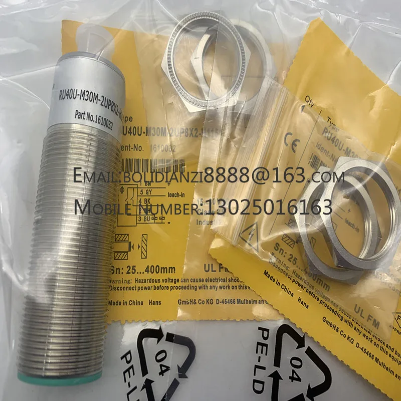 New ultrasonic sensor  RU40U-M30M-2UP8X2-H1151