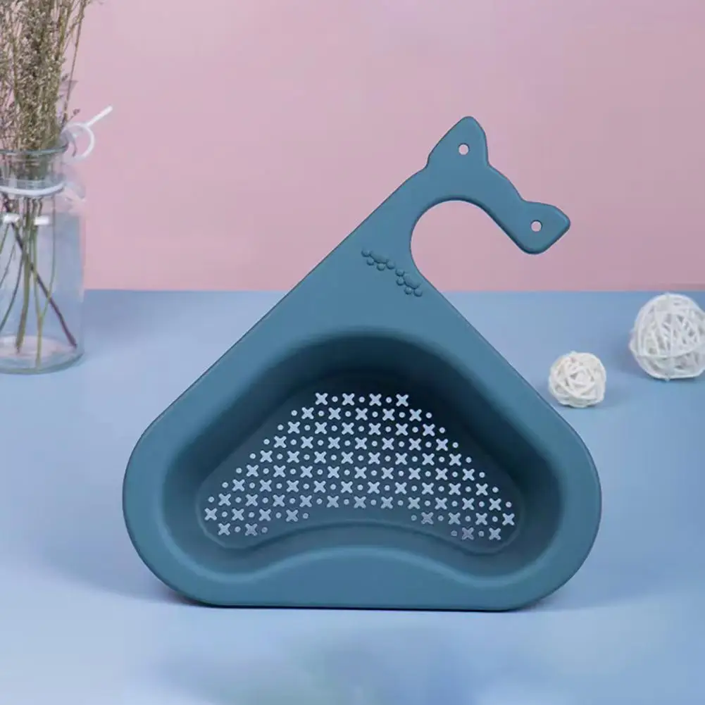 Removable Sink Caddy Multifunctional Kitchen Sink Drain Basket with Stable Non-slip Design Easy Installation for Efficient