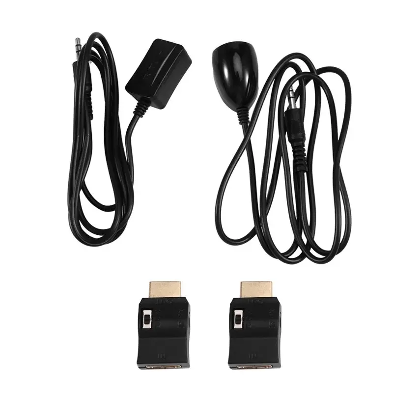 Top Deals High Quality IR Extender Over Remote Control Transmitter Adapter Receiver Cable Kit Two-Way Switch