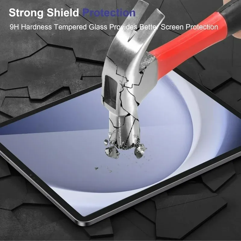 2-1 pacote protetor de tela para samsung galaxy tab a9 a9 plus a11 hd claro 9h dureza filme de vidro temperado para galaxy tab a9 filmes
