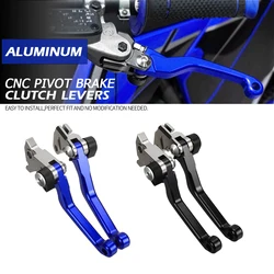 2015-2025 For Yamaha YZ125 YZ250 2024 2023 2022 2021 CNC Dirt Bike Motocross Pivot Brake Clutch Levers YZ 125 YZ 250 Accessories