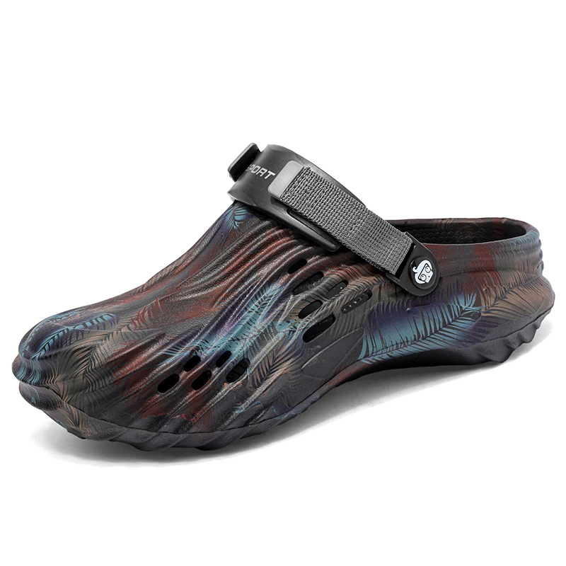

Mens Beach Sandals EVA Thick Sole Slipper Men Waterproof Anti-Slip Sandals Light Soft Flip Flops for Men