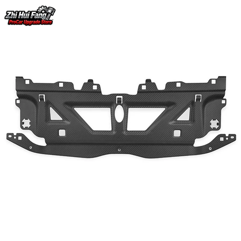 Suitable for New BMW M3 M4 Dry Carbon Fiber Cover G80 G82 Engine Compartment Modified Radiator Panel Decoratio