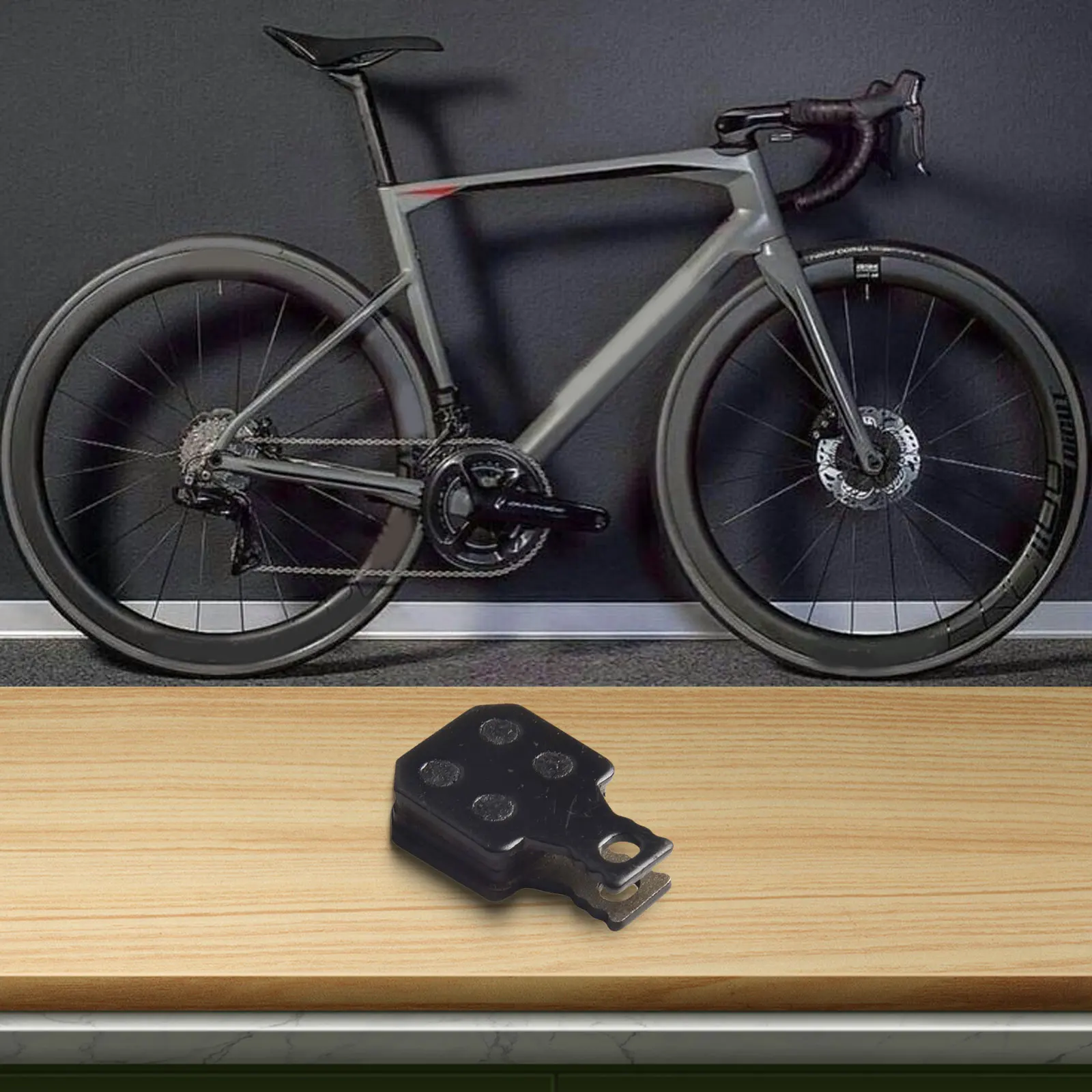 صيانة الدراجة وسادات فرامل الدراجة أداء الفرامل وسادات الفرامل خفيفة الوزن أداء مثالي لركوب الدراجات التكيف السريع #1