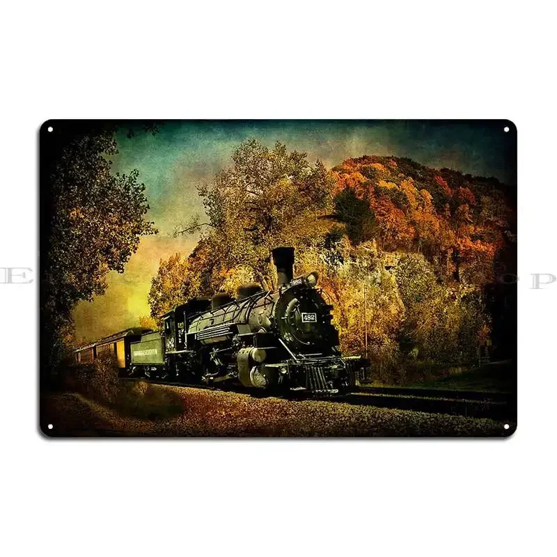 Through The Pass Metal Plaque Poster Designing Cinema Garage Club Print Funny Tin Sign Poster