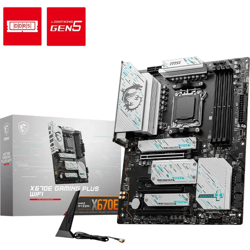 X670E GAMING PLUS WIFI DDR5 main board for CPU7950X3D/7900X