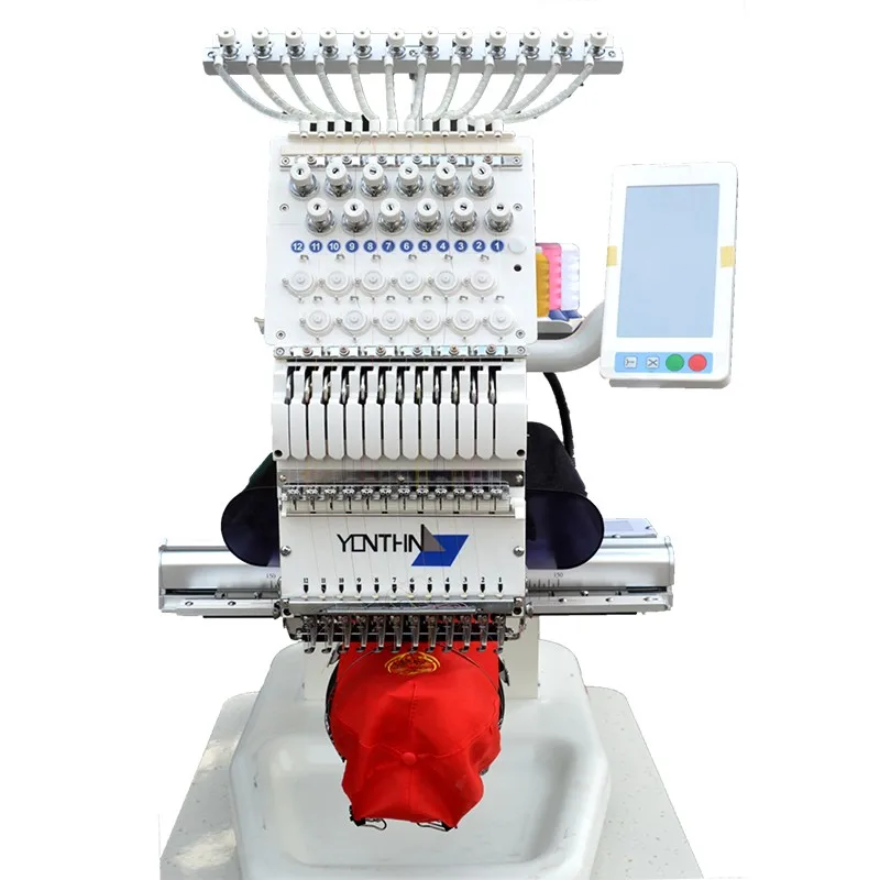 Yonthin Like Tajima High Speed 1 Head/single Head Cap  Embroidery Machines with Price