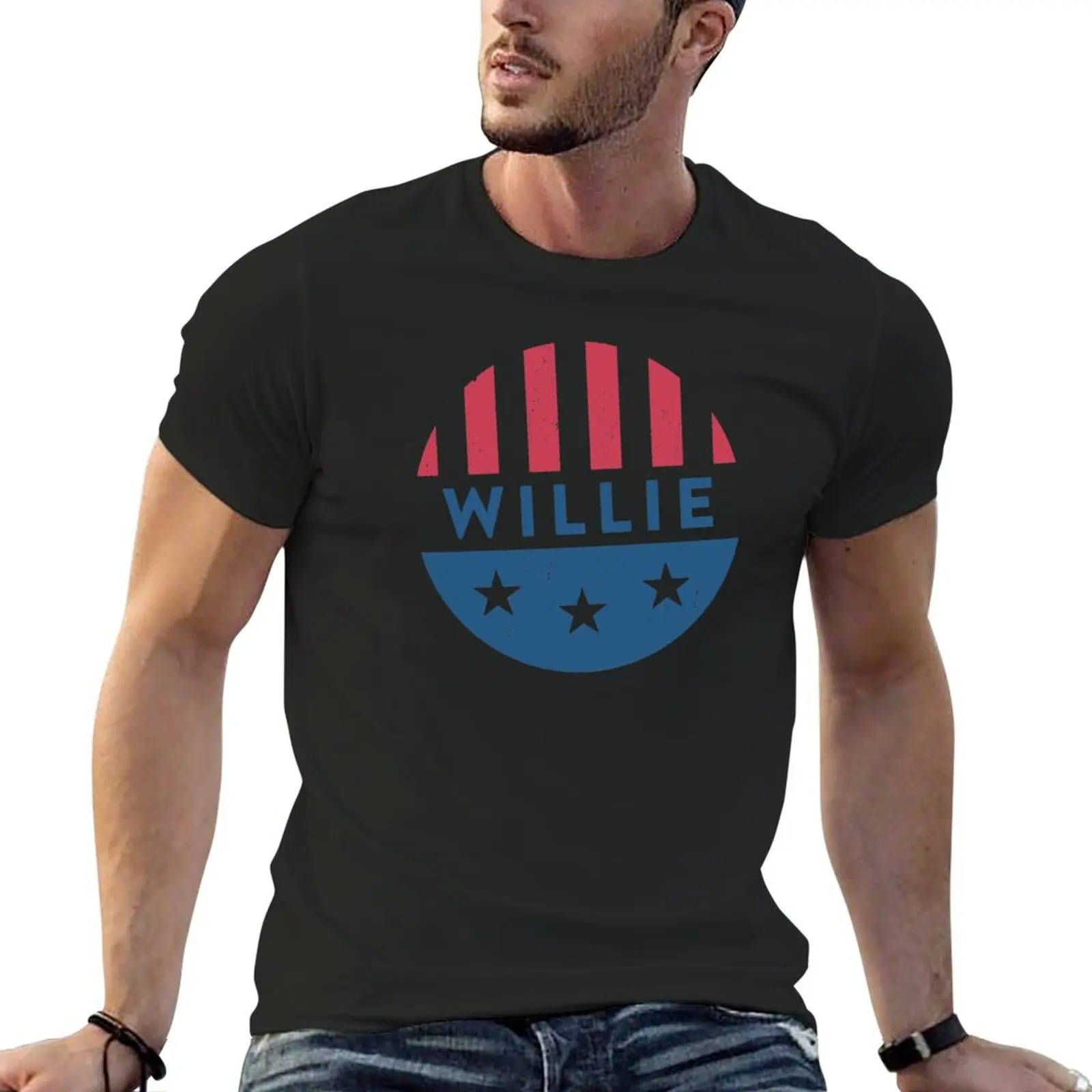 Vote Willie! T-Shirt anime tshirt cheap stuff animal prinfor boys hippie clothes Men's t shirts