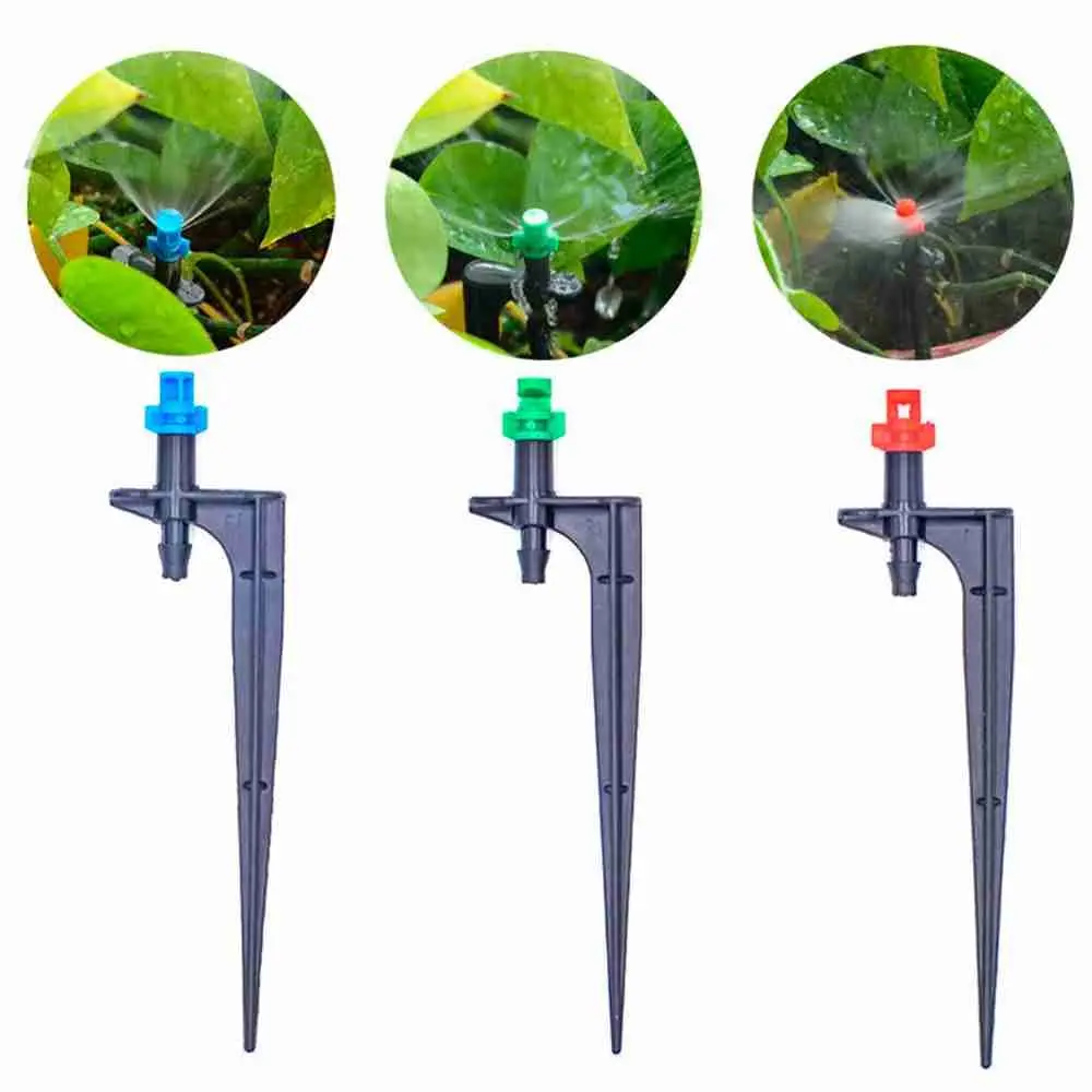 

20PCS Gardening Supplies With Plunger Automatic Watering Sprinklers Garden Irrigation Watering Spray Misting Nozzles