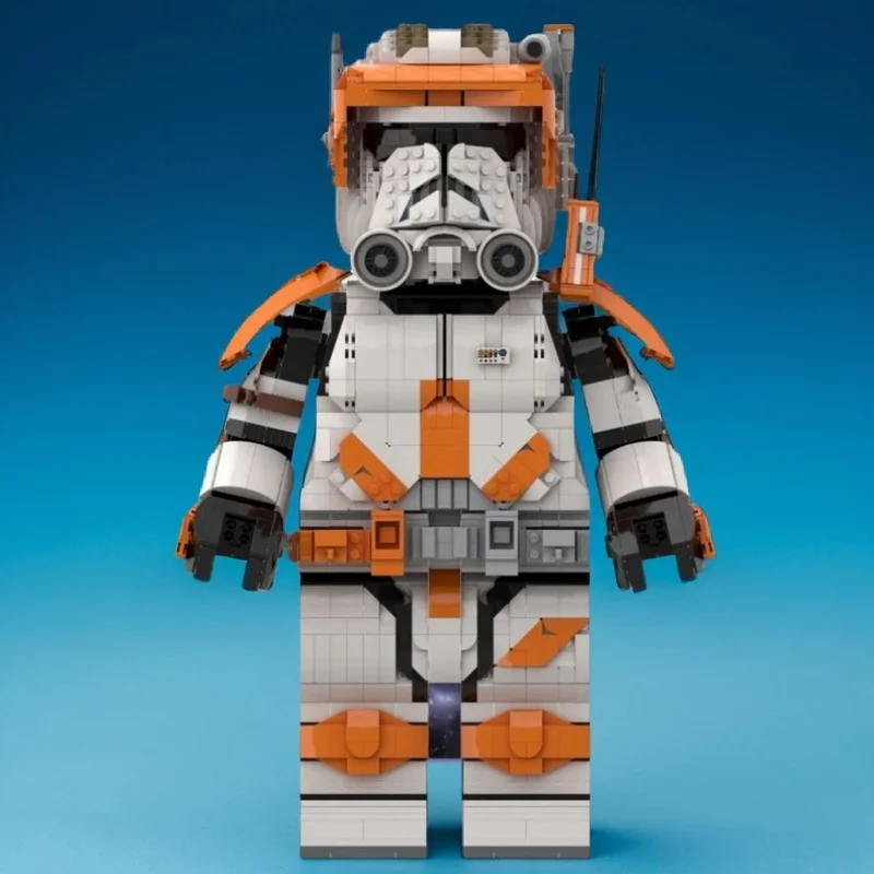 2103pcs MOC Commander Cody Phase 2 Star Battle Model Building Blocks Living Room Decor Desktop Ornament Display Gift For Adults