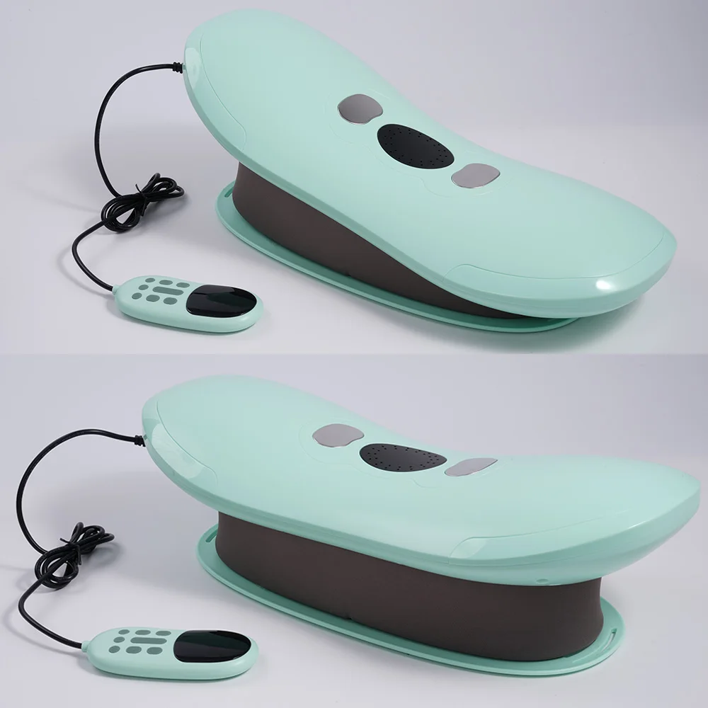 OEM/ ODM High Quality Electric Heat Function Adjustable Intensity Lumbar Traction Device Waist Back Massager