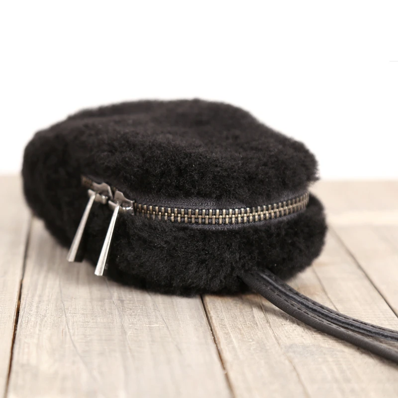 

Coin Purses Sheepskin Leather High Quality Mini Hand Bag Casual Key Wallet Storage Coin Pouch