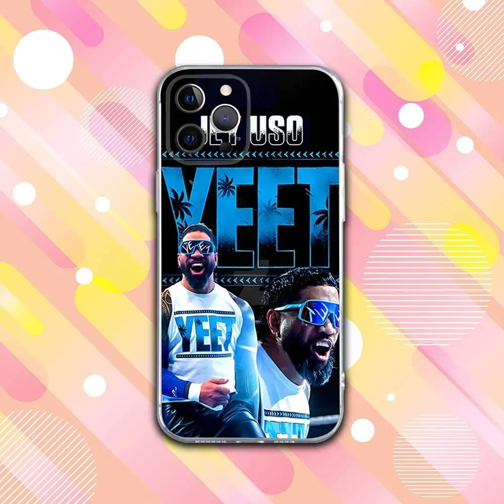 حافظة هاتف لهاتف iPhone 17,16,15,14,13,12,11 Pro,Max,Plus,X,XS,XR,SE4,E Mini J-Jey U-Uso YEET غطاء ناعم شفاف #2