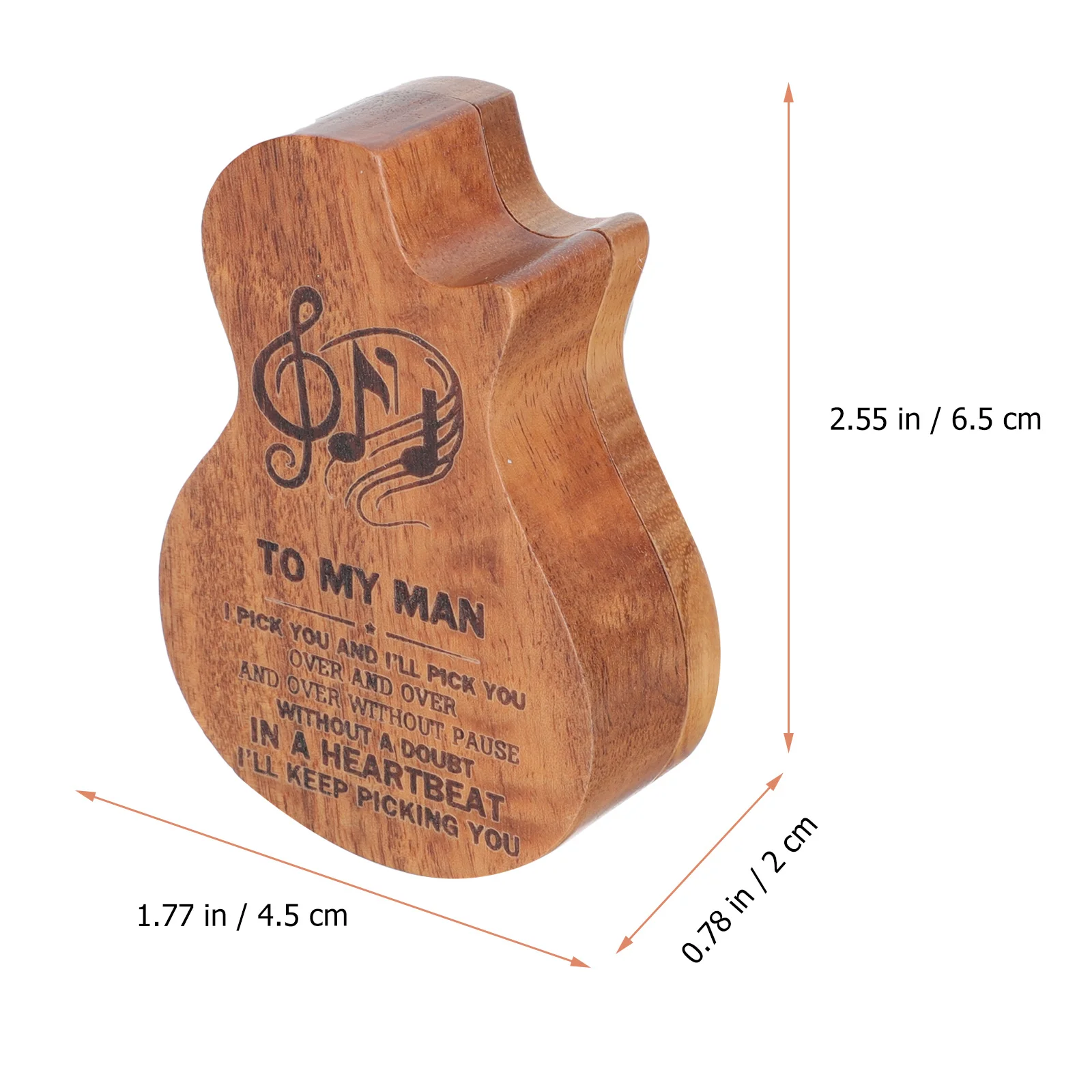 

Handmade Wood Guitar Durable Organizer Storage Holder Case for Guitarist Travel Music Practice Concert Party