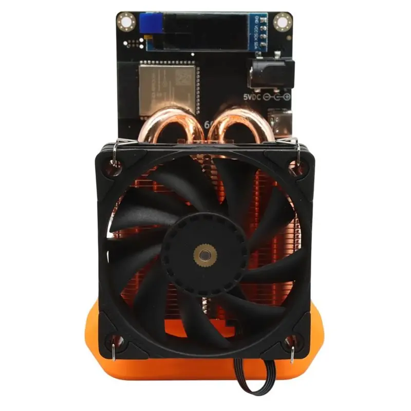 AS94-For Gamma 601 1.9TH/S BTC Solo Miner BM1370 Asic Chip 30W Bitcoin Crypto Miner Powerful Silent Fan Bitcoin UK PLUG