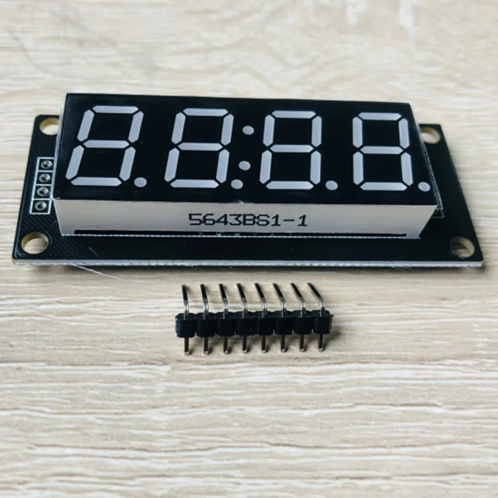 2022 New 0.56 Inches TM1637 Model 4-Bit Digital LED Anzeige Clock With Tube Display Practical Accessories Module Fast Delivery